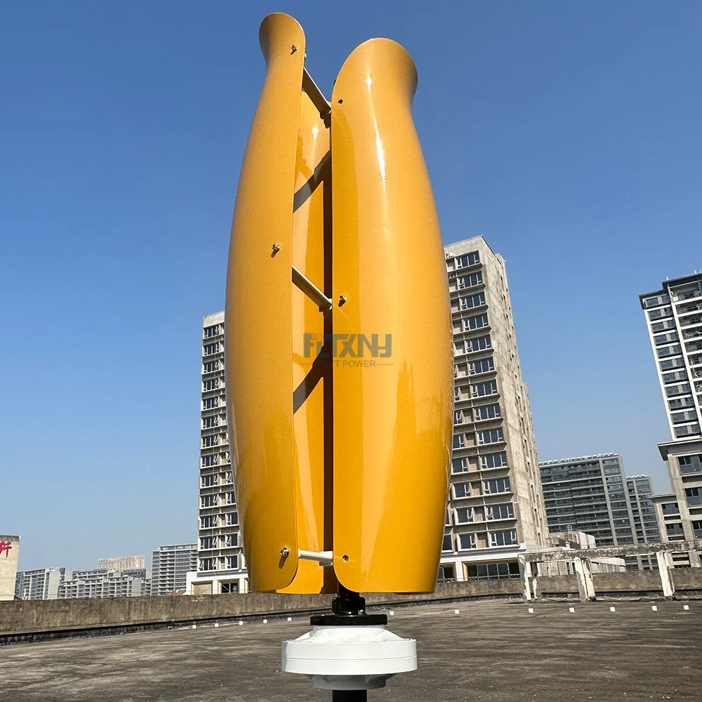 Tulip wind turbine customize home use 5kw 10kw 20kw Windmill Power Vertical Axis Wind Generator 1000w  Wind Turbine For Home Use