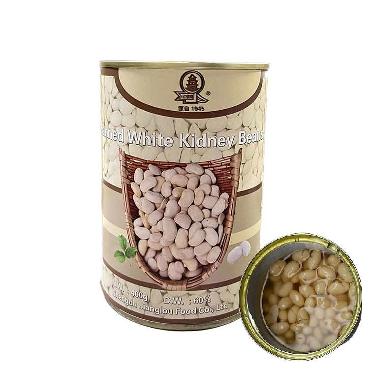 Питательная консервированная белая фасоль по заводской цене, индивидуальный заказ, Овощная банка