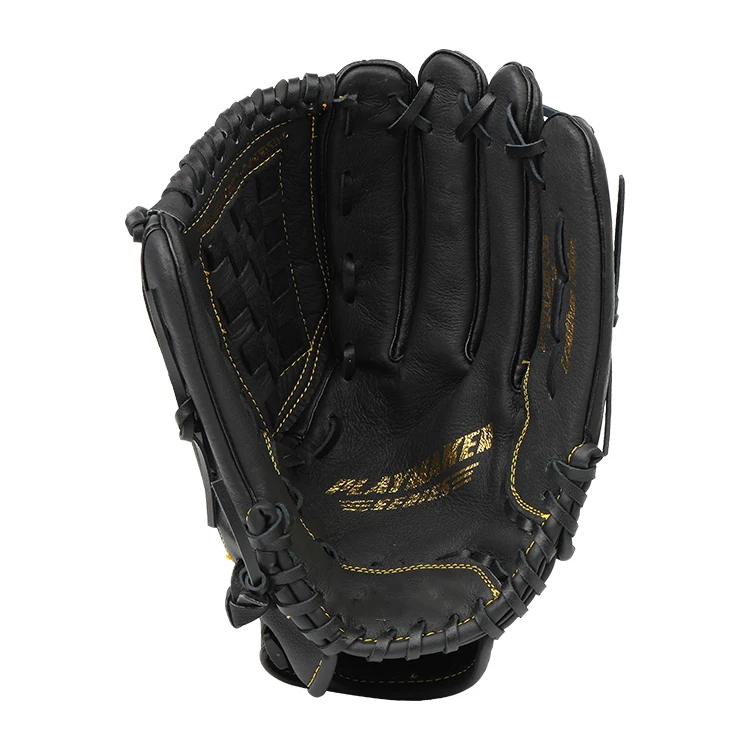 По индивидуальному заказу Цвет Черный с ватной подкладкой, варежки бейсбольная варежки натуральная кожа бейсбольная варежки