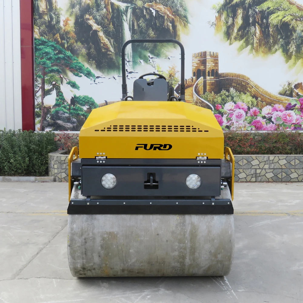 Diesel Engine 4 Ton Industrial Compactor Machine Hydraulic Transmission Vibrating Asphalt Road Roller Price For Sale
