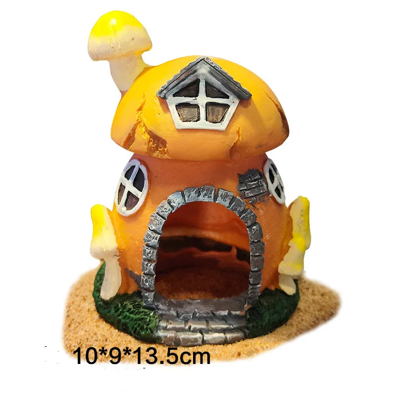 mushroom house aquarium decoration crab hides aquariums & accessories pineapple house fish tank aquarium