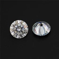 Wholesale Round Brilliant Cut Lab Grown Diamond DEF Color Moissanite Stone Price Per Carat Moissanite