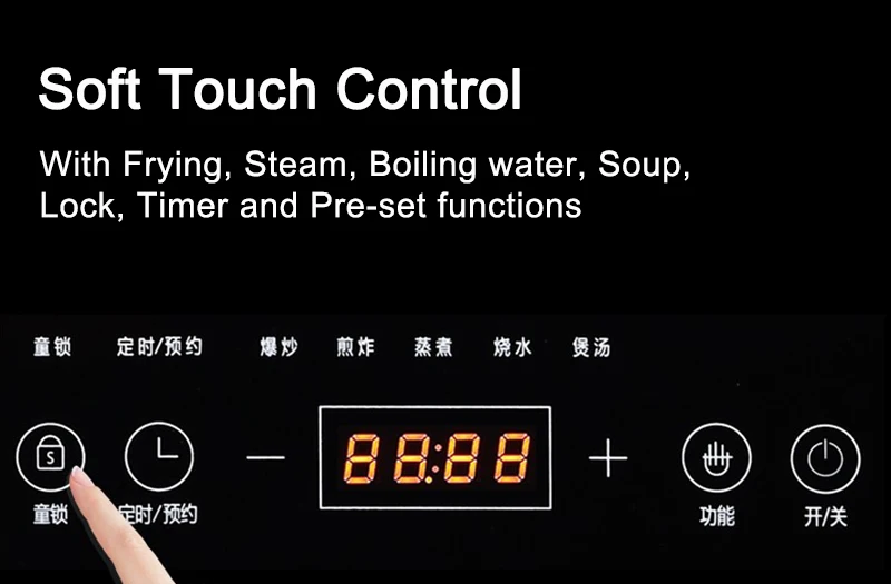 Portable & built in small single cooktops electrical cookstove electric induction cooker ceramic glass top flat burner  home use