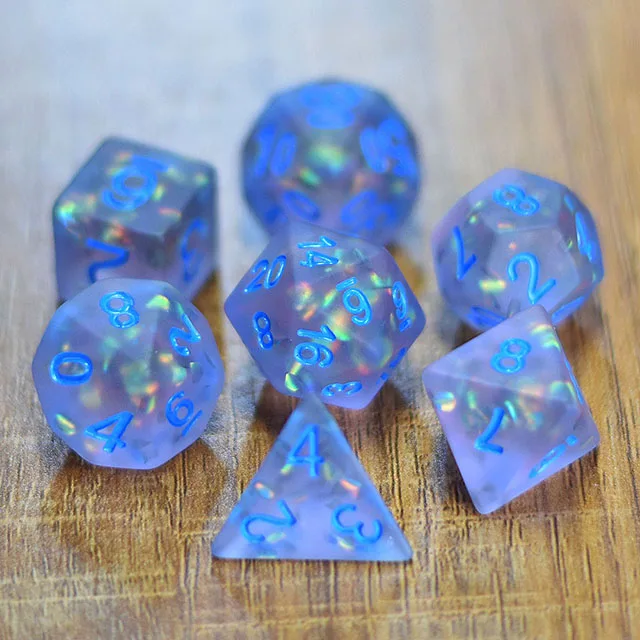 D20 7 ПК игральные кости на заказ для настольных игр