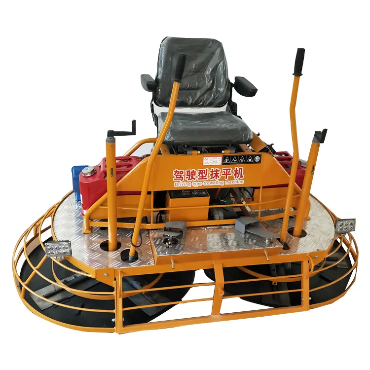 Concrete Road Power Trowel Yellow UNIQUE Building Technical Sales Video Color Support Plant Weight Material Origin Repair Online