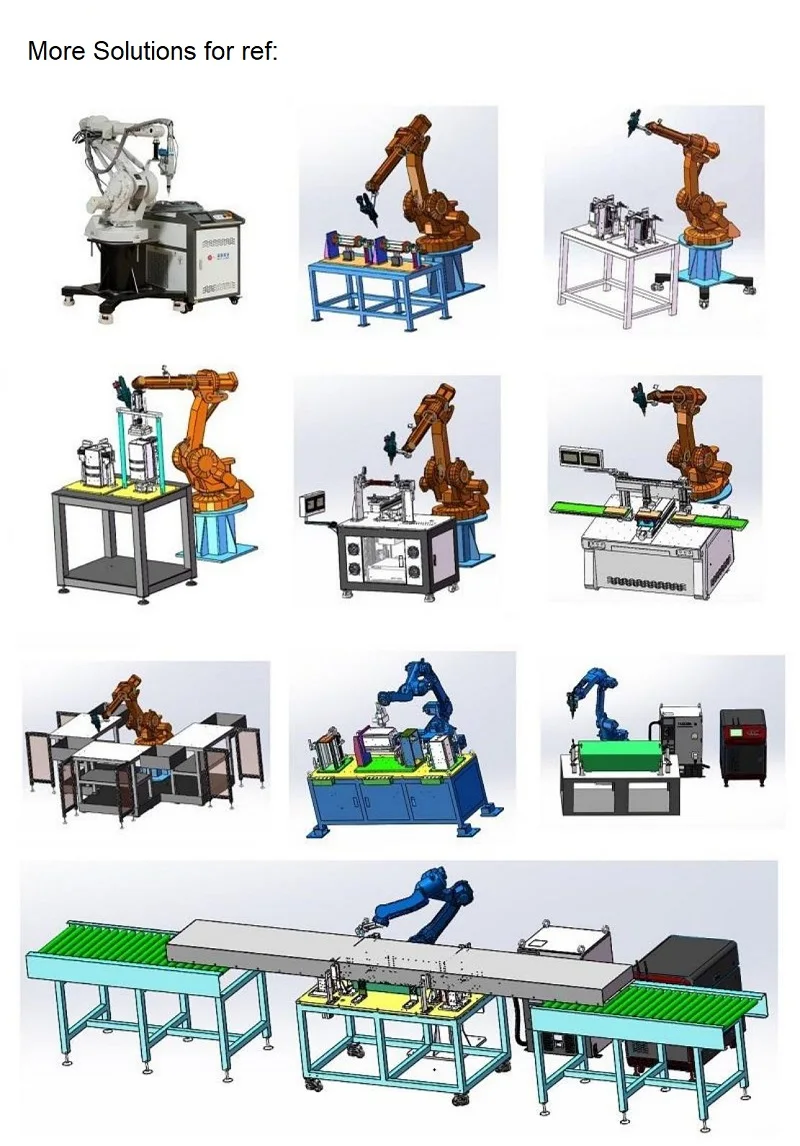 Robot Laser Welding Machine 1000W 1500W 2000W Metal Condenser Weld Automatic Laser Welder ABB