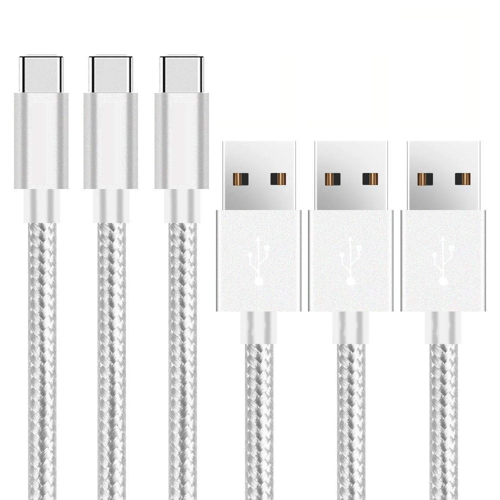 OEM 1M 2M 3M Braided Micro USB Fast charging Cable  Data Cable For USB Chargering Cable