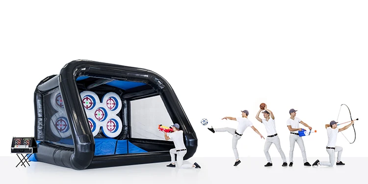 Hot sale ips inflatable, inflatable shooting arena with IPS system