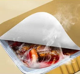 Household Disposable Aluminum Foil for Food Takeaway to Go Containers With Lid