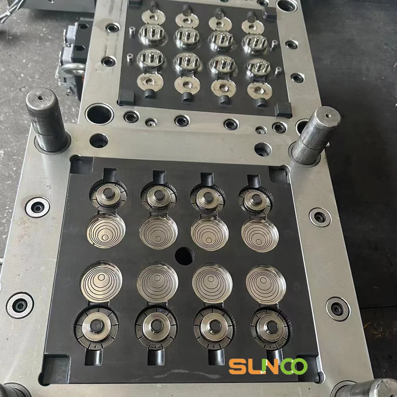 Silicone valve flip top cap mould 33mm flip top cap mould lid plastic molds