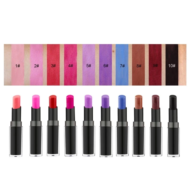 Factory Wholesale Low Price Cosmetics  cheap new look Lasting Moist creamy matte lipstick
