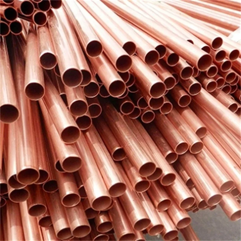 High Quality C12200 C11000 C22600 C26000 15mm 99.99%Copper Pipe Brass Price Copper Wire Factory Direct Supply