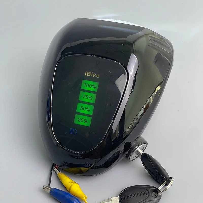 Electric Bike Scooter Speed meter&Battery Level Indicator 48V60v Display meter with Front light Mobility DIY Part