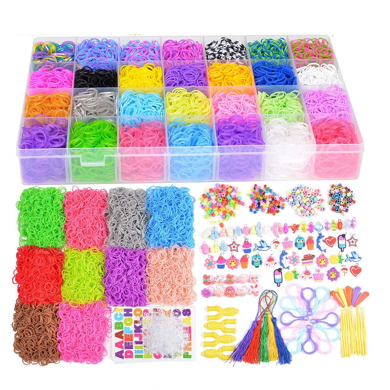 Rainbow Rubber Bands Refill Set 11,000