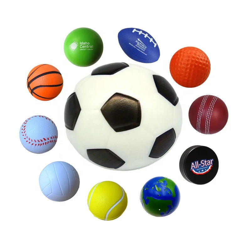 Football Shaped Stress Ball Wholesale Squishies Pu Stress Football Foam Stress Ball For Kids