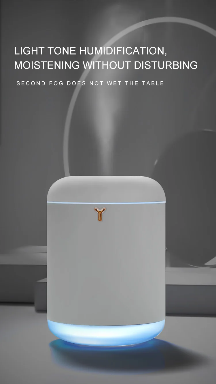 new hot smart portable usb charging colorful night lamp women household  student mist air purifier humidifiers