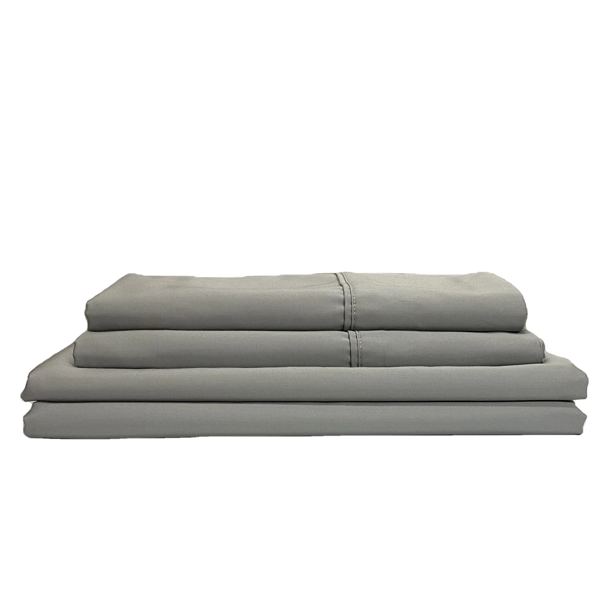instant shipment 3pcs soft and silky 65% bamboo 35% cotton 400T bedsheets set bedding set