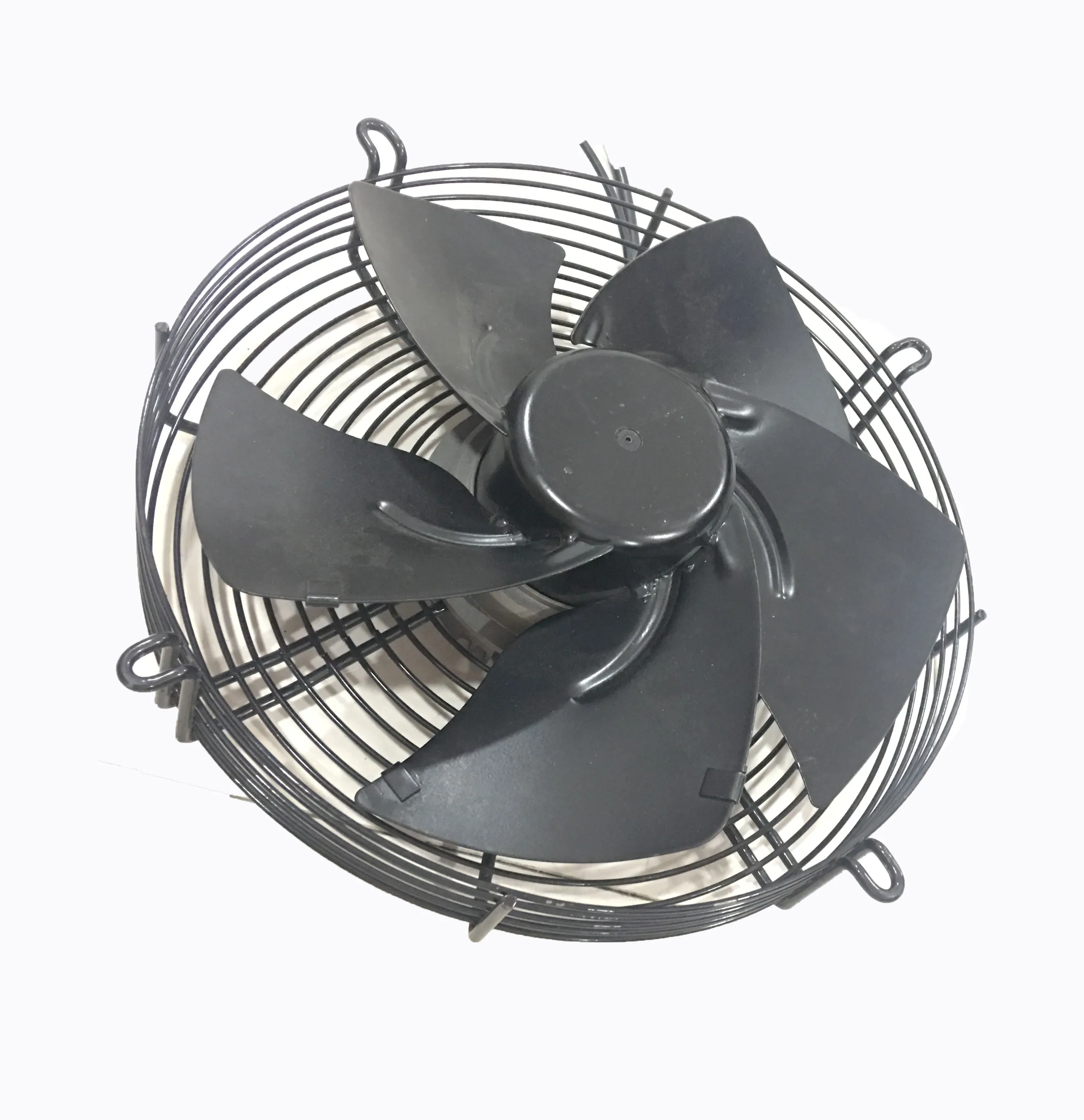 PA66 high speed 300mm EC mini machine axial fan rotary flow fan 220v industrial 12inch blade