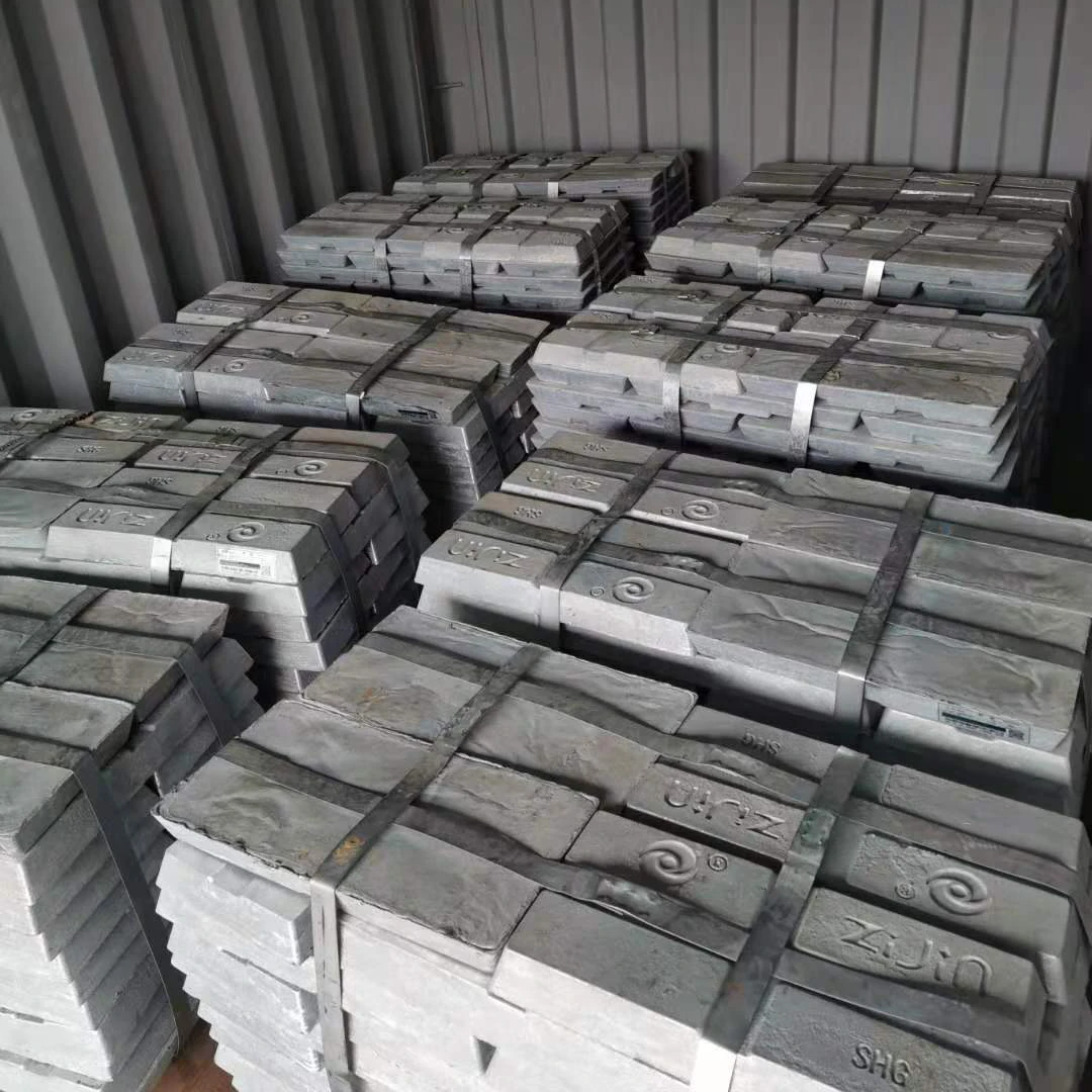 Zinc Ingot 99.995% China Export Low Price 99.99% Zinc Ingot