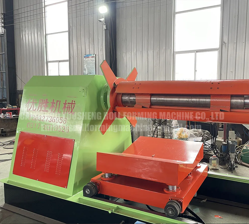Chinese sale wholesale prices 5 Ton Hydraulic Galvanized Steel Coil Decoiler