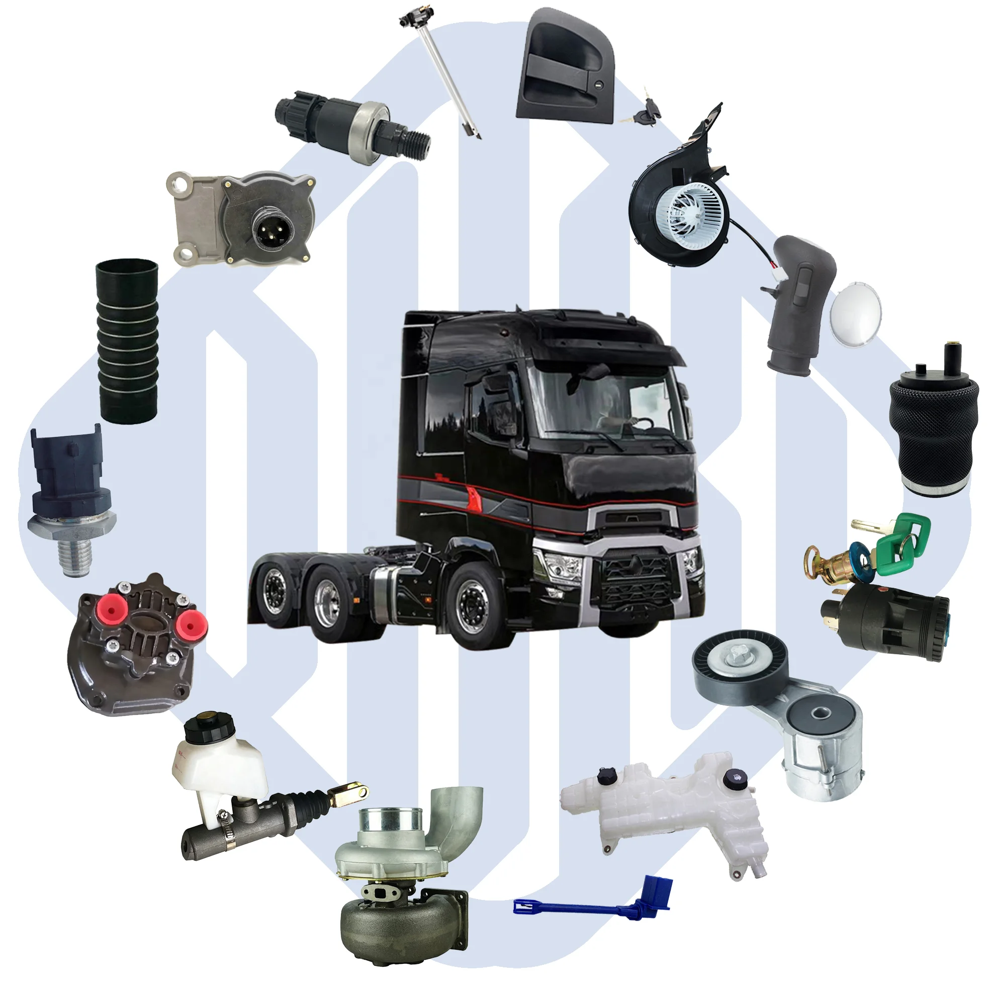 Ouri Sensor 5001867660 7420792328 7701055704 7701068401 Fuel Common Rail Pressure Sensor for Renault Truck