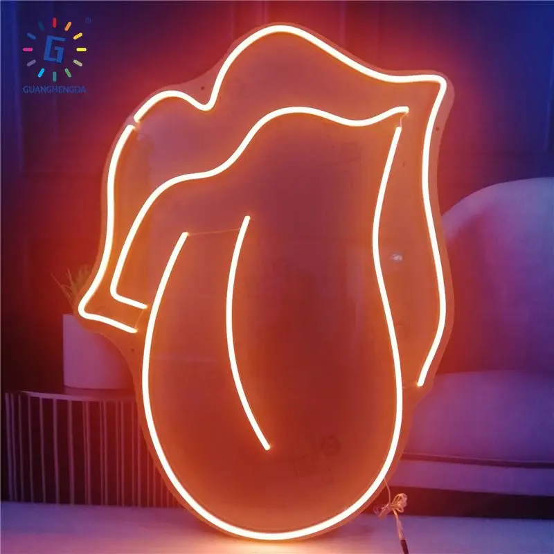 New Arrival Kaw Girl Anime Flexible Personalized Neon Sign Light