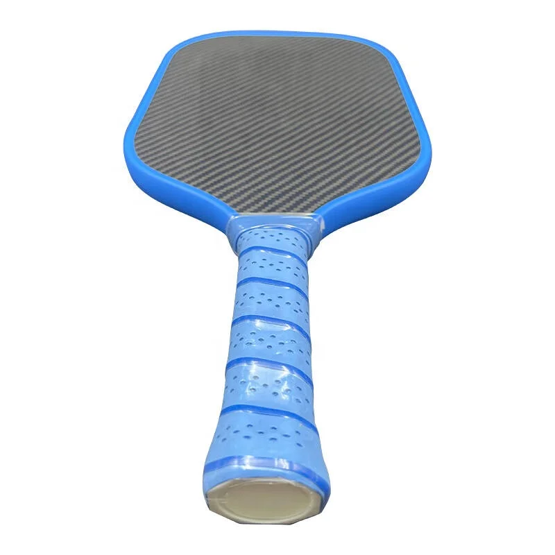 Custom Premium Textured Thermoformed Carbon Fiber Blue Red Black Kevlar Pickleball Paddle