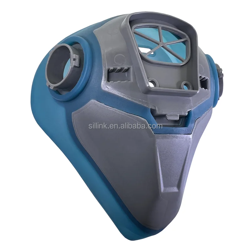 Half Face Gas Mask Full Set With Double Filter Replaceable Type Activated Carbon Double Filter Tear gas Kn9 mask For Chemicals