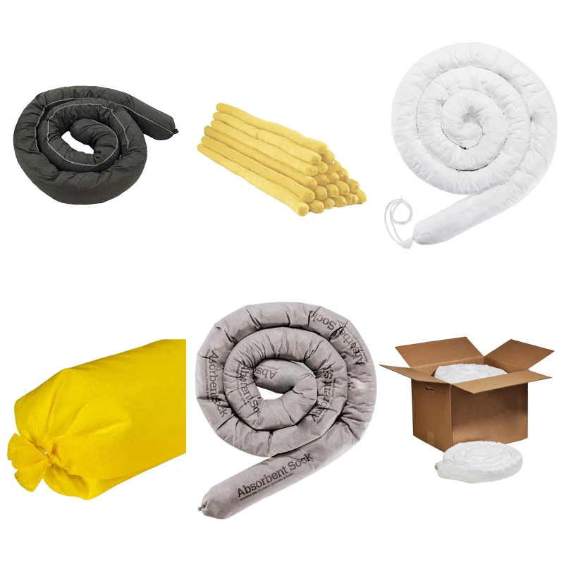 100% Polypropylene Oil Only Absorbent Leakage Chemical Clean Up Snaker Liquid Spill Emergency Control Oilonly Pollution Use Sock
