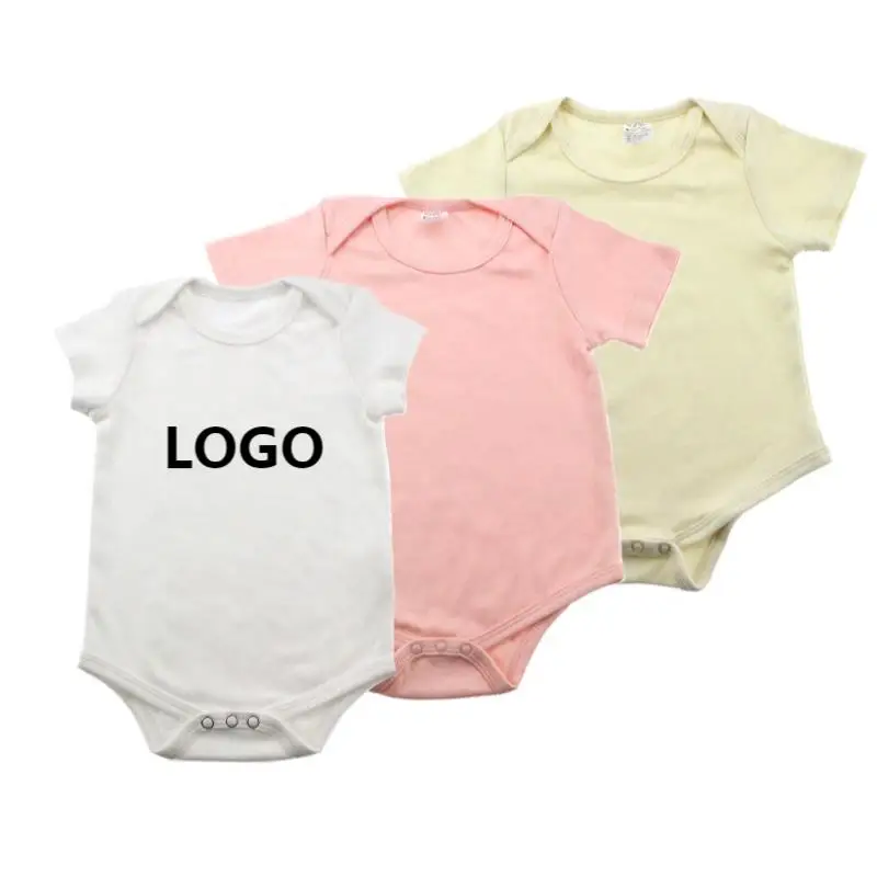 China wholesale custom soft flexible blank peruvian pima cotton organic baby clothing