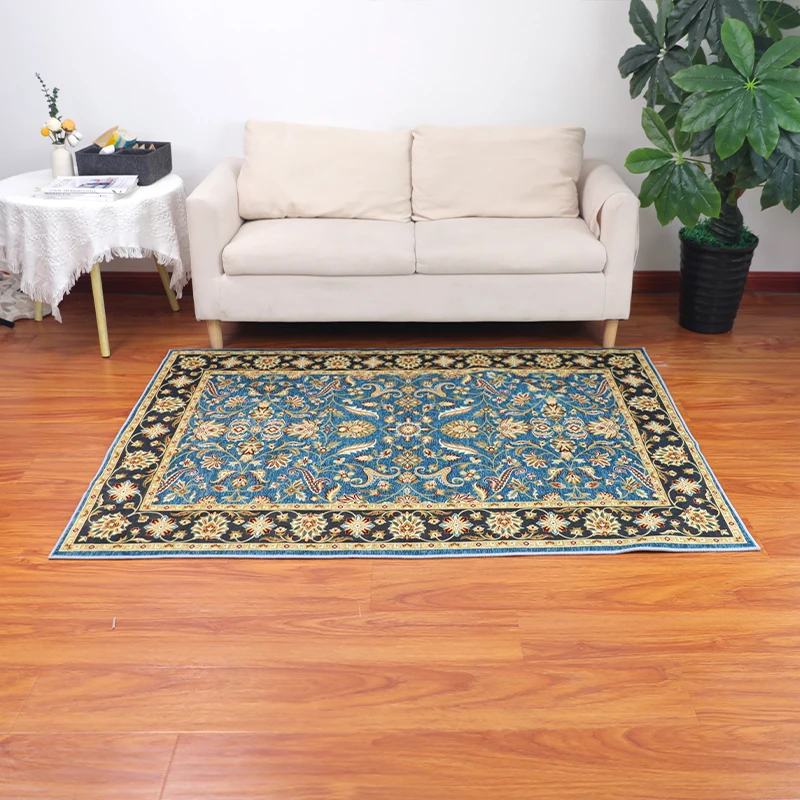 Modern Chinese Living Room Carpet Simple Bedroom Decoration Area Rug Large Absorbent Non-slip