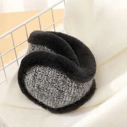 Лидер продаж, модные пушистые теплые наушники, защитные наушники для зимы