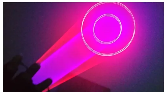 3d Color Rgb Disco Projector Outdoor Lasershow Club Dj Led Stage Christmas Special Effect Red And Green Hand Laser Light