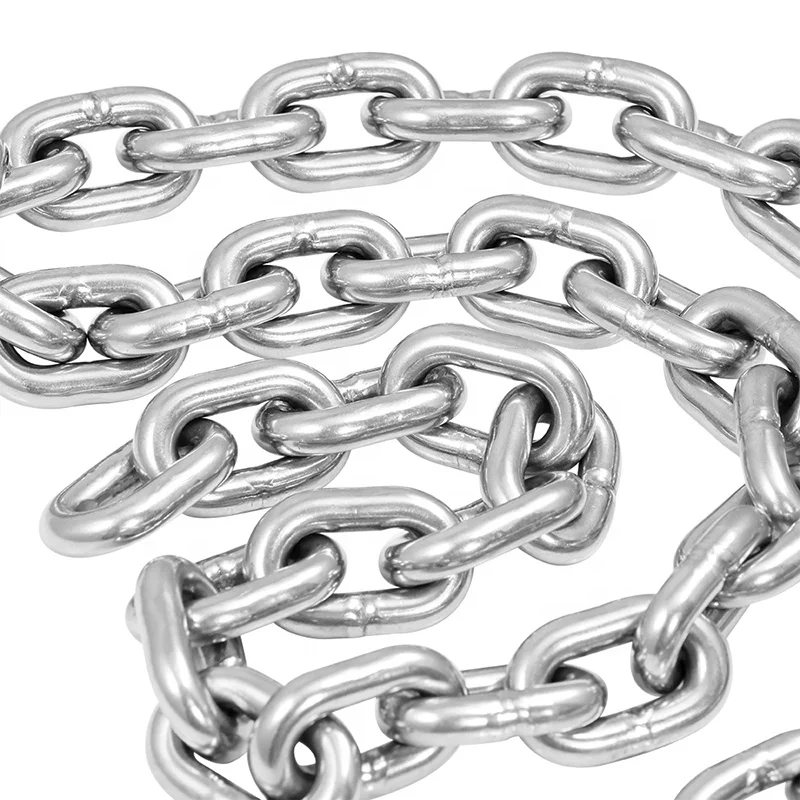 Double Swivel Anchor Chain Universal Marine Hardware Boat Anchor Chain Bow Roller Stainless Steel 316 Silver High Mirror Polish