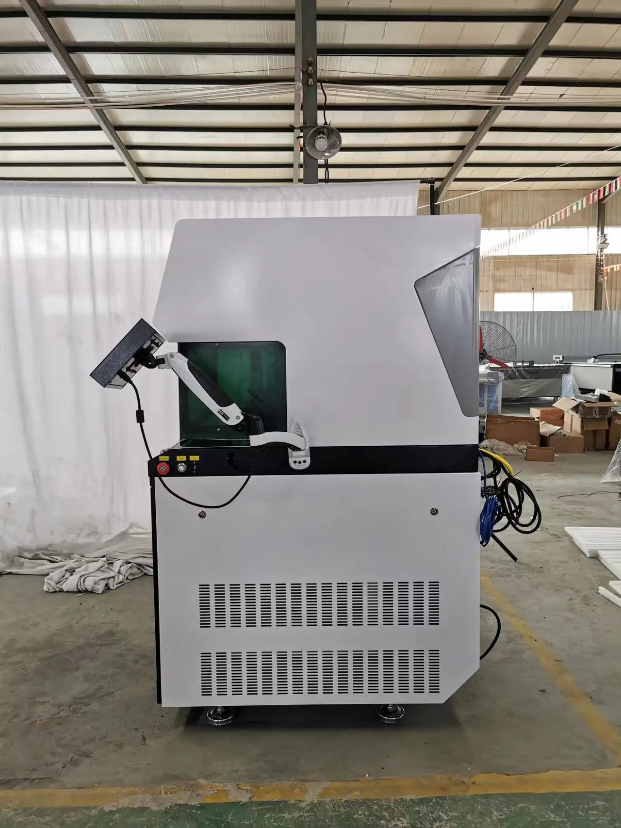 Haotian Laser HT-2020 mini fiber Laser Cutting Machine Gold Silver Jewelry metal Laser Cutting Machine