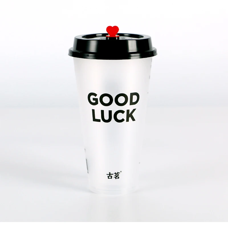 490ml PP Injection Cup/Milk Tea/Bubble Tea Boba Tea - 89mm Caliber Plastic Cups Logo