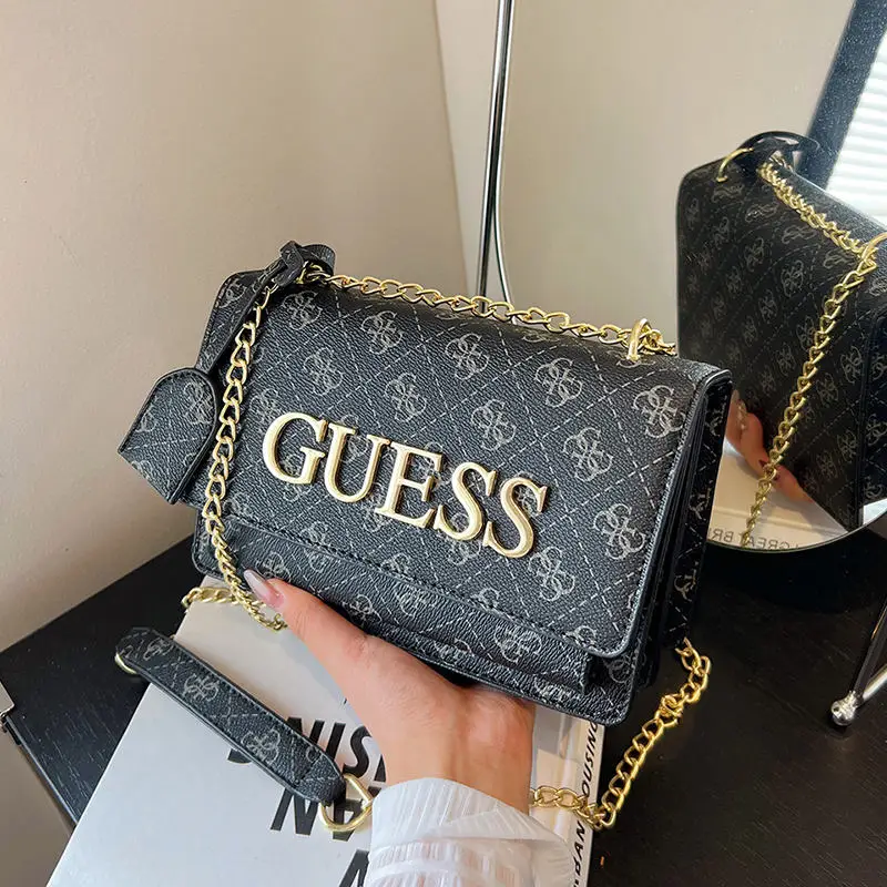 HOT Sell Luxury Woman Handbag Trendy Simple Chain Hand Bags PU Leather Ladies Designer Shoulder Bag