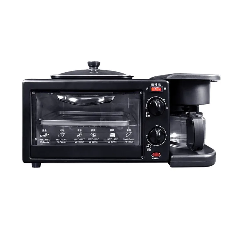 
Household multifunctional 3 in 1 toaster breakfast making machine oven  (1600152368357)