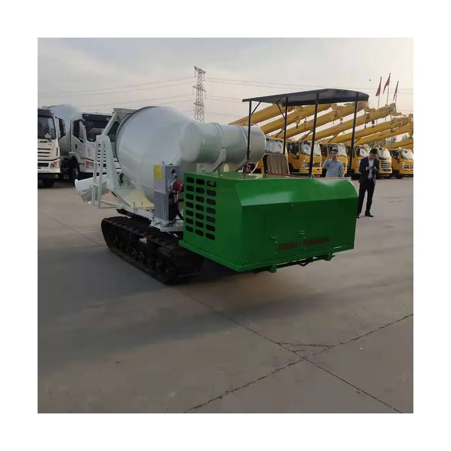 
China Cheap Price 2 cube and 3 cube Crawler Mixer Concrete Mixer Truck 