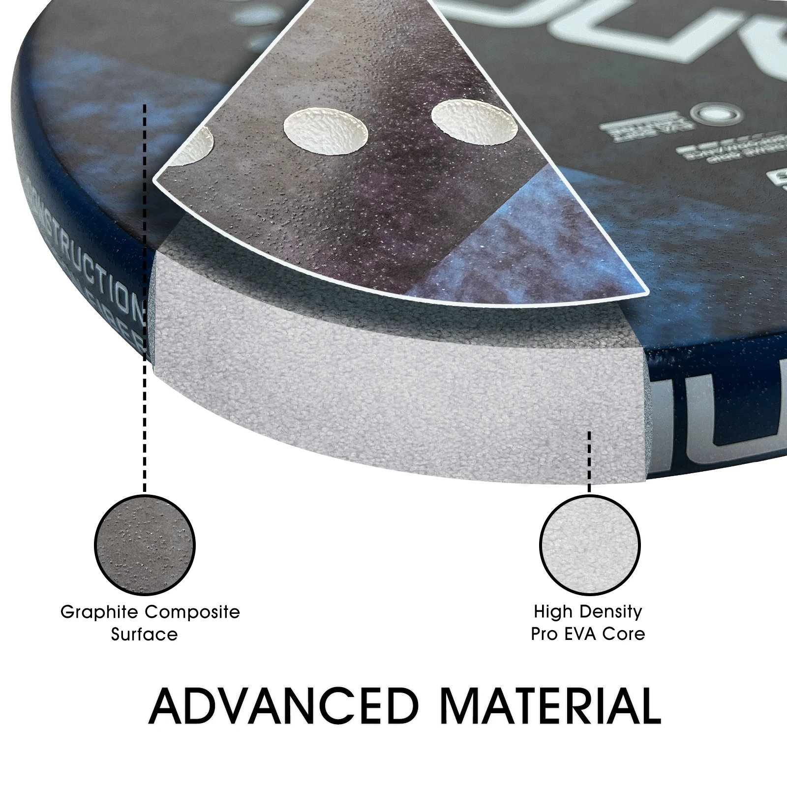 Tennis Beach Raquetes Set Carbon Fiber Face EVA Core Tenis Beach Racquet