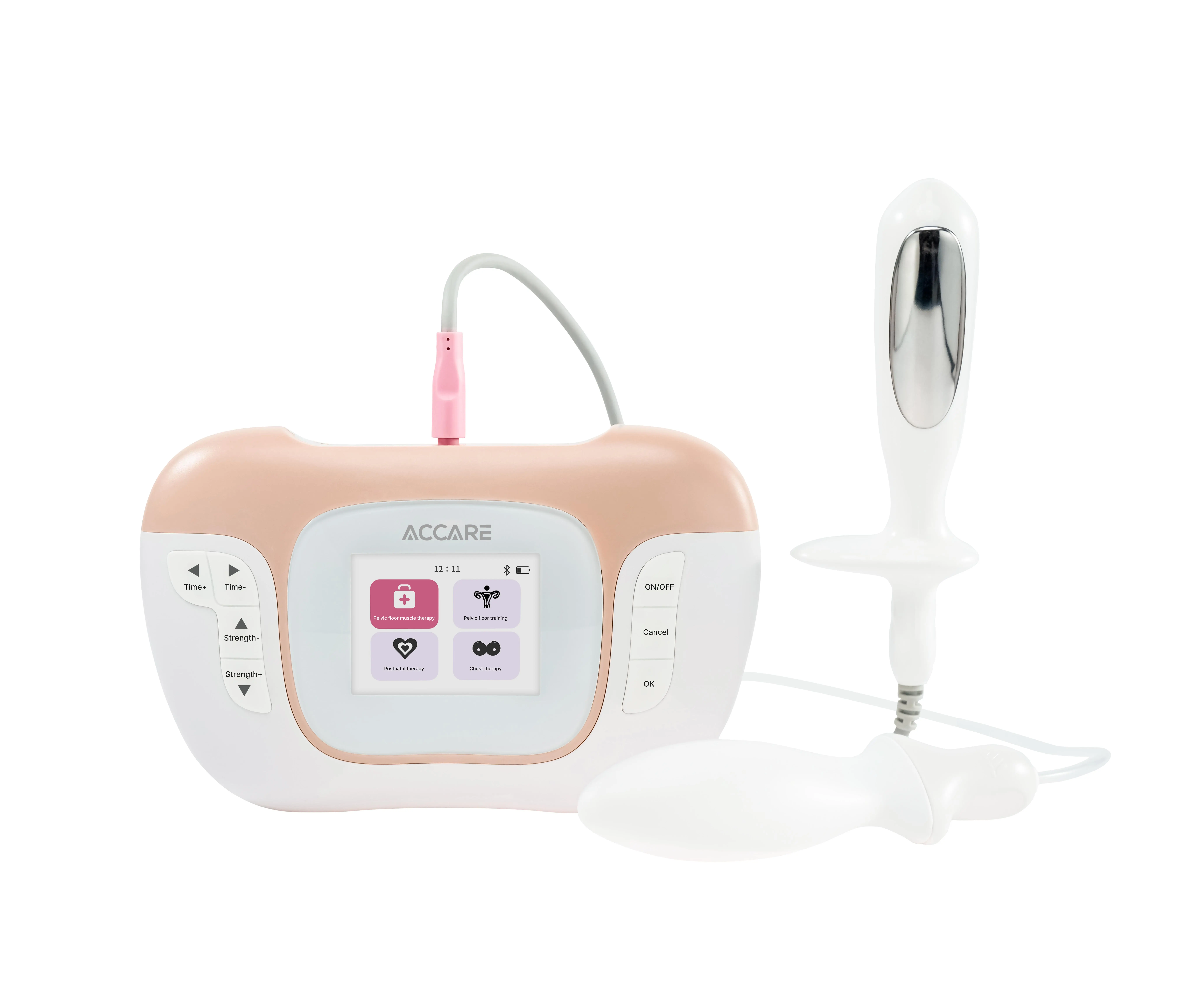 Customized Pelvic Floor Exercisers Electrodes Medical Pelvic Vaginal Anal Probe For Kegel Exercise Pelvic Muscle Trainer Floor