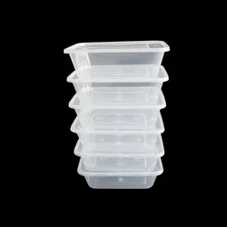 2022 factory price disposable pp bento lunch box disposable plastic lunch food container