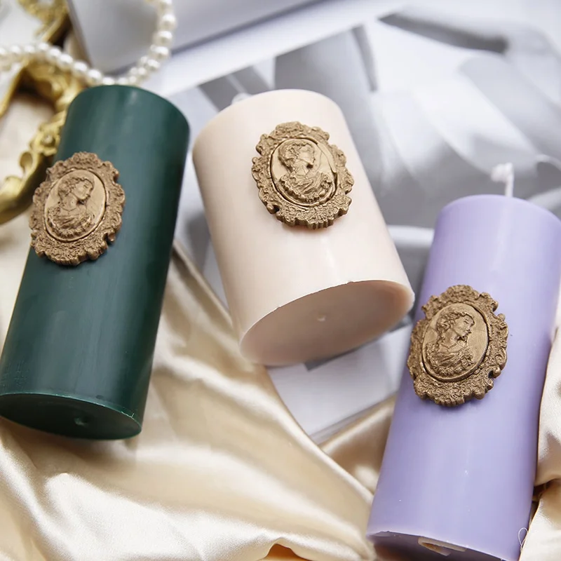 Morandi Красочные цилиндрической формы Творческий ароматерапевтическая Свеча из соевого воска для подарка