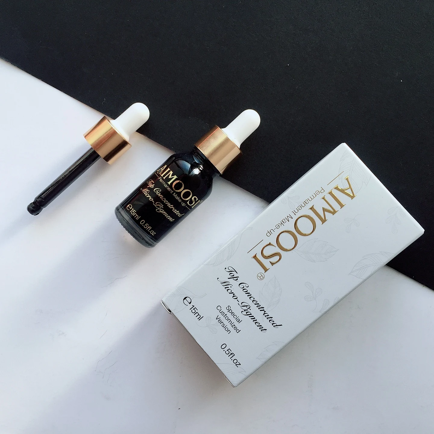 Aimoosi органический Перманентный пигмент для микроблейдинг бровей губ татуировка чернила легко окрашивание может предложить oem дизайн логотипа