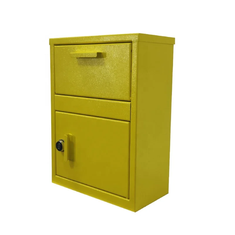 Outdoor Durable Metal Smart Secure Package Delivery Box Mailbox Parcel Drop Box