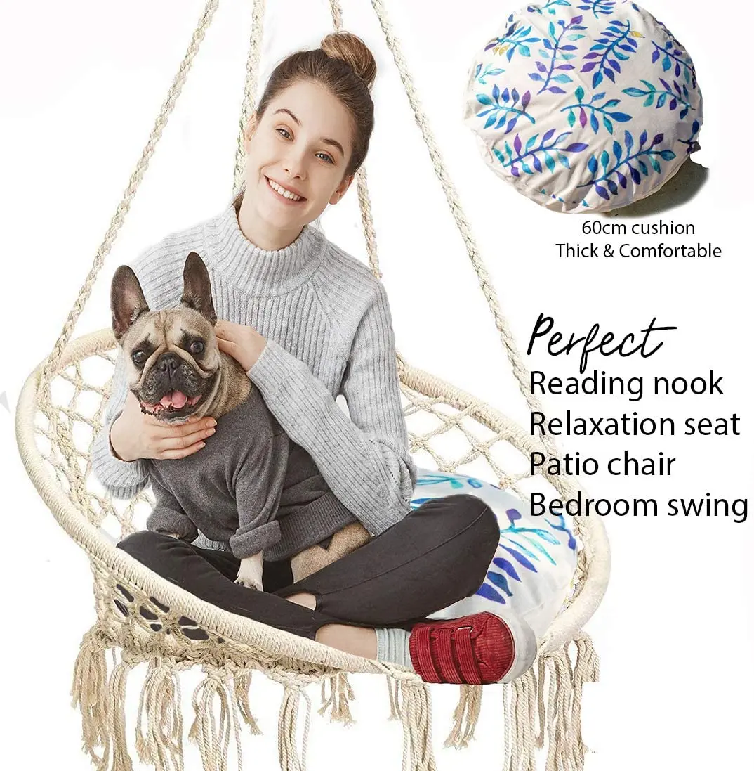 
Outdoor Indoor Fairy Lights and Hanging Set for swing hammock chair 