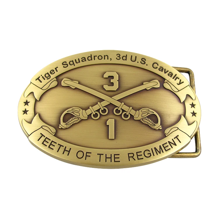 Metal Bronze Durable Man Buckle Custom Design Bulk Wholesale Enamel Color Plated Metal Belt Buckle