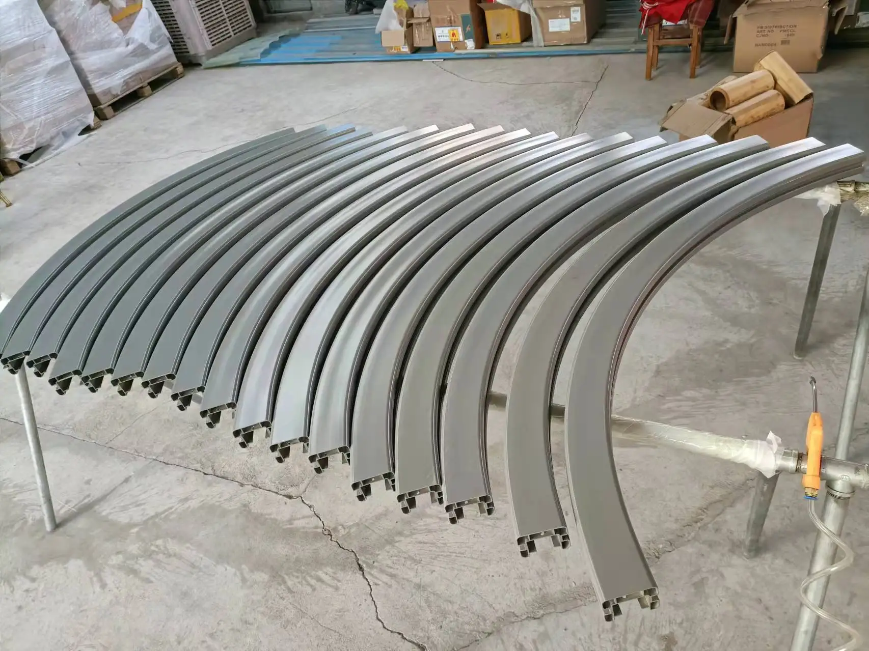 OEM High Quality Bendable Flexible LED Aluminum Curved Extrusion Profile for Flexible LED Strip