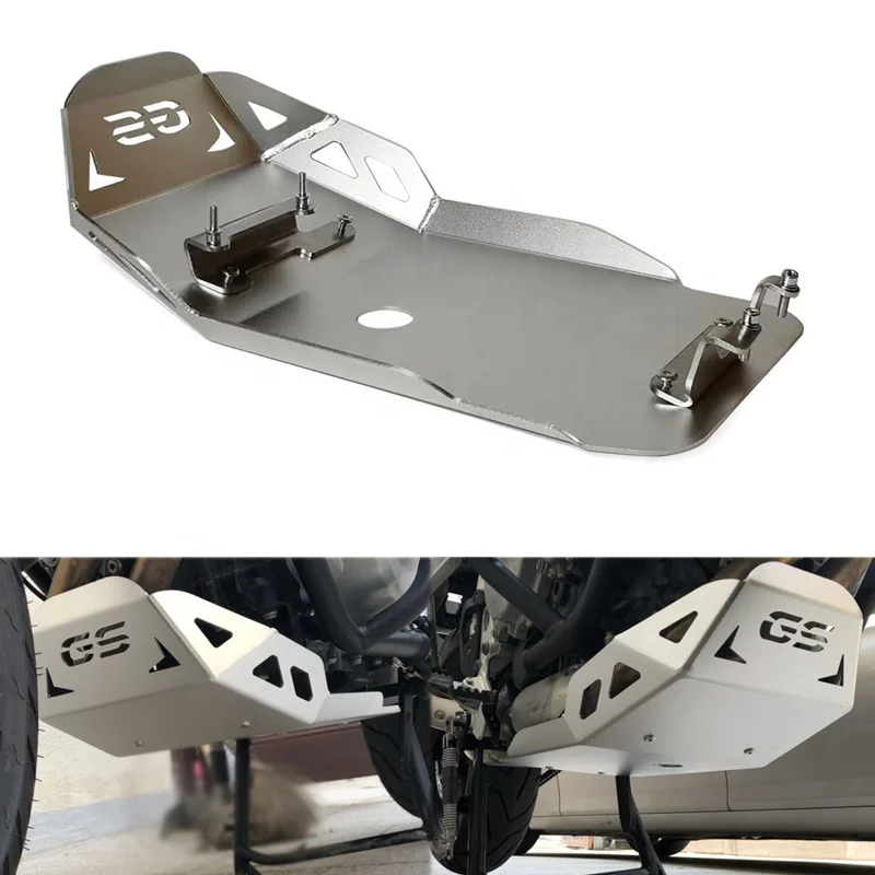 Suitable for BMW motorcycle F750GS F850GS ADV 18-20 refitted engine aluminum alloy chassis protection plate