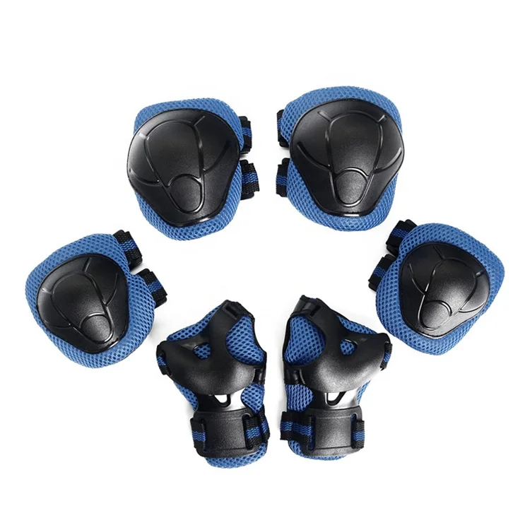 2022 Macway 6PCS/Set Elbow Knee Pads Wrist Guard Riding Skateboard Roller Skating MTB Saftey Protective Gear